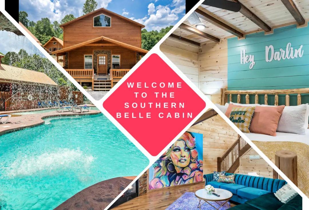 Smokiesboutiquecabins Would Love To Host You At Dolly'S Cute Cabin! 4 Suites With Private Bathrooms - Hot Tub, Fire Pit, Game Room, Resort Pool Open Memorial Day Through Labor Day! Gatlinburg Ngoại thất bức ảnh